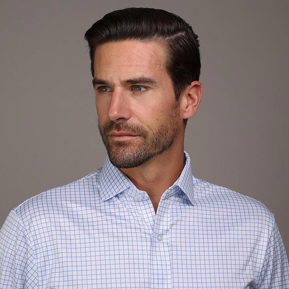 Collars & Co. NWOT Quattro Flex Dress Shirt Semi-Spread Collar - Size Small - Picture 2 of 5